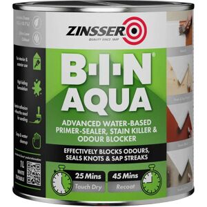 Zinsser ZN7440001D1 White Primer Sealer - Stain Blocker - 1L Zinsser ZN7440001D1 White Primer Sealer - Stain Blocker - 1L