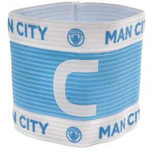 Bracelet de Capitaine Manchester City FC - Accessoires Sportifs - Publicité Bracelet de Capitaine Manchester City FC - Accessoires Sportifs - Publicité