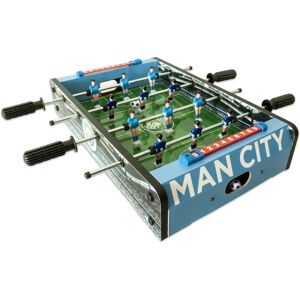 Manchester City FC 20 Inch Football Table - Sturdy, Blue, Stadium Design Manchester City FC 20 Inch Football Table - Sturdy, Blue, Stadium Design