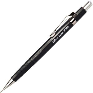 Lápis para lapiseira mecânica Pentel P200 - 0,5 mm, Preto Lápis para lapiseira mecânica Pentel P200 - 0,5 mm, Preto