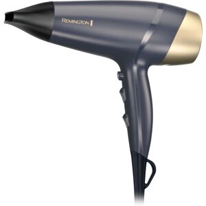 Asciugacapelli Remington Sapphire Luxe D5805 - 2200W, blu, champagne, griglia in ceramica zaffiro Asciugacapelli Remington Sapphire Luxe D5805 - 2200W, blu, champagne, griglia in ceramica zaffiro