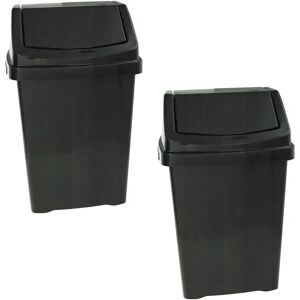 Wham Midnight 50L Swing Bin - Storage Bin Wham Midnight 50L Swing Bin - Storage Bin