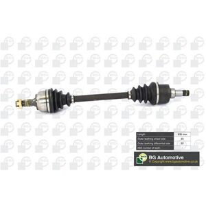 BGA DS6724LA Antriebswelle - Peugeot 307 Linker Vorderachse BGA DS6724LA Antriebswelle - Peugeot 307 Linker Vorderachse