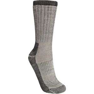Trespass Mens Stroller Marino Wool Socks - Grey - 4-7 UK Trespass Mens Stroller Marino Wool Socks - Grey - 4-7 UK