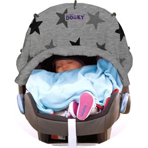 Dooky Baby Carriage Sun Cover - Sunshade Grey Stars Dooky Baby Carriage Sun Cover - Sunshade Grey Stars