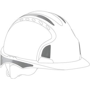 Kit de Bandes Réfléchissantes pour Casque EVO3 - Publicité Kit de Bandes Réfléchissantes pour Casque EVO3 - Publicité