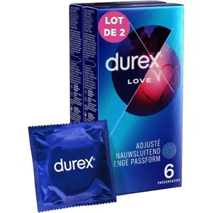 Durex Love 6 Préservatifs - Kit Voyage - Hygiène & Soins - DUREX Durex Love 6 Préservatifs - Kit Voyage - Hygiène & Soins - DUREX