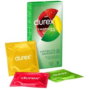 Preservativi Durex Tropical Easy On - Aromatizzati e Colorati Preservativi Durex Tropical Easy On - Aromatizzati e Colorati