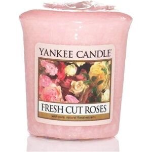 Yankee Candle Fresh Cut Roses - Votive Candle - Floral Fragrance Yankee Candle Fresh Cut Roses - Votive Candle - Floral Fragrance