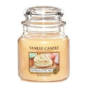 Yankee Candle Cupcake de Vainilla - Vela aromática, Mediana, Amarillo - Vela Yankee Candle Cupcake de Vainilla - Vela aromática, Mediana, Amarillo - Vela