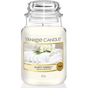 Yankee Candle Yankee Candle Original Large Jar Fluffy Towels Scented Candle - 623g Yankee Candle Yankee Candle Original Large Jar Fluffy Towels Scented Candle - 623g