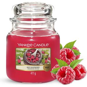 Yankee Candle Original Jar Candles - Red Raspberry - 411g Yankee Candle Original Jar Candles - Red Raspberry - 411g