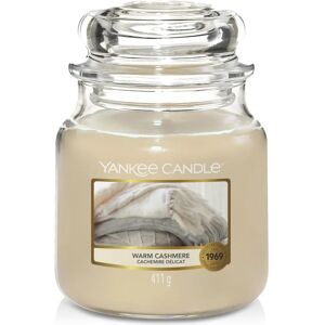 Yankee Candle Medium Jar Candle - Warm Cashmere - 411 g Yankee Candle Medium Jar Candle - Warm Cashmere - 411 g