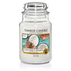 Yankee Candle Splash de Coco - Vela Grande - 623g - Aromas para el Hogar Yankee Candle Splash de Coco - Vela Grande - 623g - Aromas para el Hogar