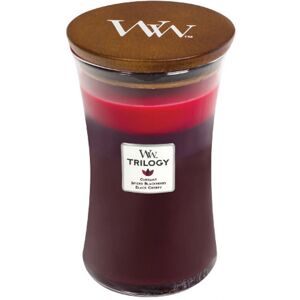WoodWick Sun Ripened Berries Candle - Scented, Wooden Wick, 180h WoodWick Sun Ripened Berries Candle - Scented, Wooden Wick, 180h