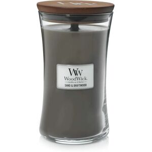 Woodwick Large Hourglass Sand & Driftwood Scented Candle Woodwick Large Hourglass Sand & Driftwood Scented Candle