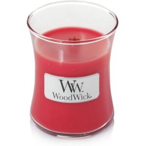 WoodWick Crimson Berries scented candle - 85 g, Long burning, Cozy atmosphere WoodWick Crimson Berries scented candle - 85 g, Long burning, Cozy atmosphere