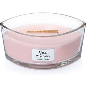 WoodWick Coastal Sunset Ellipse Candle - Pink - Wax WoodWick Coastal Sunset Ellipse Candle - Pink - Wax