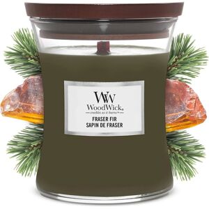 Woodwick Frasier Fir Scented Candle - Elegant Hourglass for Cozy Atmosphere Woodwick Frasier Fir Scented Candle - Elegant Hourglass for Cozy Atmosphere