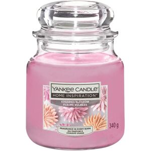 Yankee Candle Sugared Blossom - Wielorazowego użytku szklany słoik - 340g - Świeca Yankee Candle Sugared Blossom - Wielorazowego użytku szklany słoik - 340g - Świeca