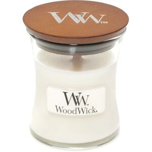 WoodWick White Teak Scented Candle - 85g - Cozy Home Decor WoodWick White Teak Scented Candle - 85g - Cozy Home Decor