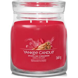 Yankee Candle - Sparkling Cinnamon - Rød - Votivlys - Candle Yankee Candle - Sparkling Cinnamon - Rød - Votivlys - Candle