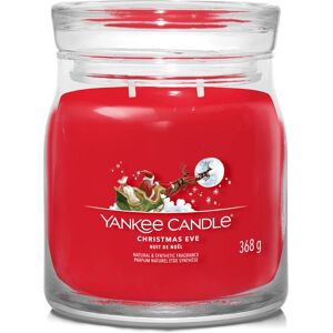 Yankee Candle Juleaften Medium Glaslys - Festlig Duftlys Yankee Candle Juleaften Medium Glaslys - Festlig Duftlys