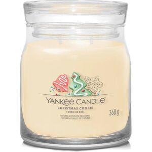 Yankee Candle Christmas Cookie Signature Medium Jar Candle - Bougie parfumée de fête - Publicité Yankee Candle Christmas Cookie Signature Medium Jar Candle - Bougie parfumée de fête - Publicité