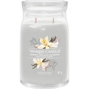 Yankee Candle Large Jar Smoked Vanilla & Cashmere - Candle Yankee Candle Large Jar Smoked Vanilla & Cashmere - Candle