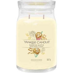 Yankee Candle Banoffee Waffle Podpisana Świeca - Świeca Yankee Candle Banoffee Waffle Podpisana Świeca - Świeca
