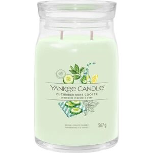 Yankee Candle Δροσερό Αγγουράκι Μέντα - Μεγάλο Βάζο Κερί - Πράσινο - 90ωρη Καύση Yankee Candle Δροσερό Αγγουράκι Μέντα - Μεγάλο Βάζο Κερί - Πράσινο - 90ωρη Καύση