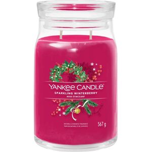Yankee Candle Duftlys Winterberry glitrende - Lys Yankee Candle Duftlys Winterberry glitrende - Lys