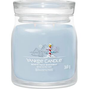 Bougie Yankee Candle North Pole Hideaway Moyenne Signature - Cadeau de Noël Bougie Yankee Candle North Pole Hideaway Moyenne Signature - Cadeau de Noël