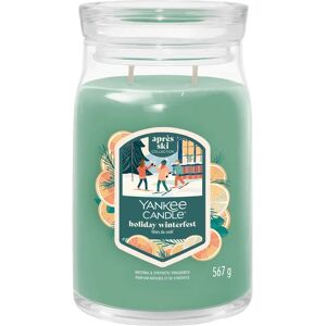 Yankee Candle Borcan Mare Winterfest Verde - Lumânare Yankee Candle Borcan Mare Winterfest Verde - Lumânare