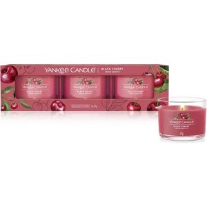 Yankee Candle Black Cherry Ensemble - Bougies Votives - Publicité Yankee Candle Black Cherry Ensemble - Bougies Votives - Publicité