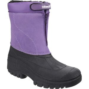 Cotswold Venture Faux Suede Laarsjes - Paars Cotswold Venture Faux Suede Laarsjes - Paars