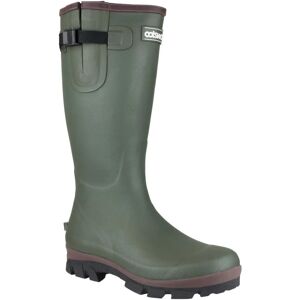 Cotswold Grange Neoprene Plain Rubber Wellington Boots Green Cotswold Grange Neoprene Plain Rubber Wellington Boots Green