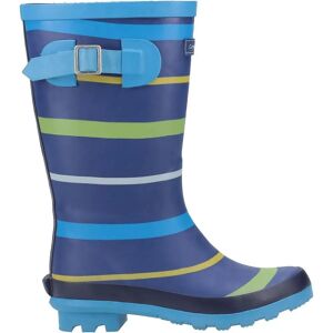 Cotswold Childrens Stripe Wellies - Blue/Green/Yellow - Uk 10 Kids Wellington Boots Cotswold Childrens Stripe Wellies - Blue/Green/Yellow - Uk 10 Kids Wellington Boots