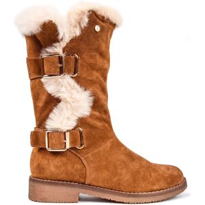 Hush Puppies Women's Megan Mid Calf Boot - Tan Hush Puppies Women's Megan Mid Calf Boot - Tan