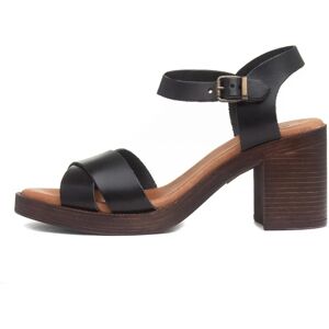 Hush Puppies Georgia Heeled Sandals - Black Hush Puppies Georgia Heeled Sandals - Black