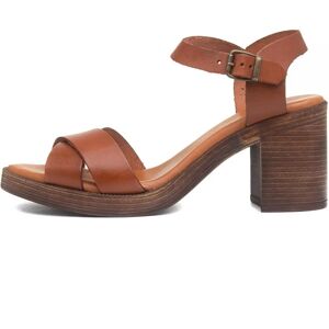 Hush Puppies Georgia Heeled Sandals - Tan Hush Puppies Georgia Heeled Sandals - Tan