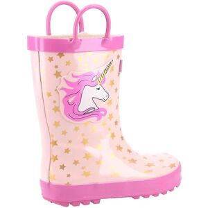 Cotswold Puddle Kid's Wellingtons - Pink Unicorn Cotswold Puddle Kid's Wellingtons - Pink Unicorn