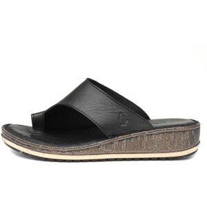 Hush Puppies Elissa Toepost Sandale - Schwarz Hush Puppies Elissa Toepost Sandale - Schwarz