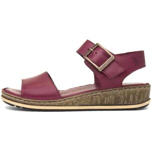 Hush Puppies Ellie Leather Wedges - dark red Hush Puppies Ellie Leather Wedges - dark red