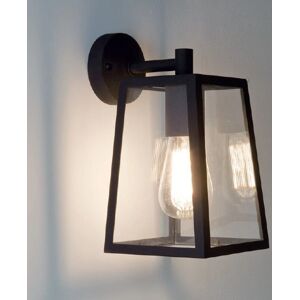 Astro Calvi Single Light Outdoor Wall Fitting - Black - Wall Light Astro Calvi Single Light Outdoor Wall Fitting - Black - Wall Light