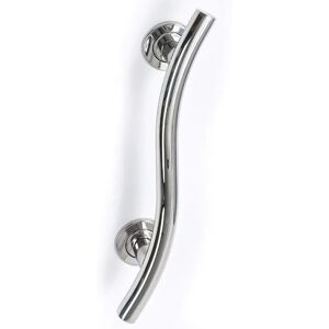NRS Healthcare Support Rails - Stainless Steel - Curved - 480mm - Support Rails NRS Healthcare Support Rails - Stainless Steel - Curved - 480mm - Support Rails