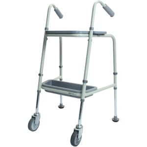 NRS Healthcare Duo Height Adjustable Walking Trolley - Walking Trolley NRS Healthcare Duo Height Adjustable Walking Trolley - Walking Trolley