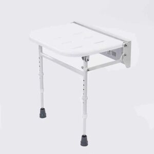 NRS Healthcare Folding Shower Seat with Legs - Bathroom Aid NRS Healthcare Folding Shower Seat with Legs - Bathroom Aid
