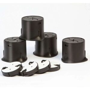 Langham - SureGrip - Pack of 4 - Furniture Risers Langham - SureGrip - Pack of 4 - Furniture Risers