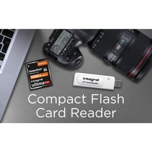 Lecteur de cartes CF USB 2.0 Integral - Blanc - Lecteur de cartes - Publicité Lecteur de cartes CF USB 2.0 Integral - Blanc - Lecteur de cartes - Publicité